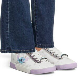 Disney Lilo & Stitch, STITCH Low Top Lace Up Sneaker Women’s 9-9.5 / Men’s 8 NEW